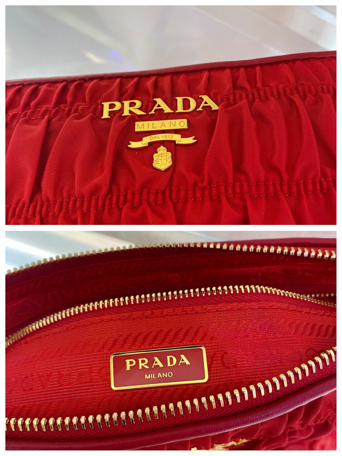 𝐏𝐑𝐀𝐃𝐀 New 1BH171 crease