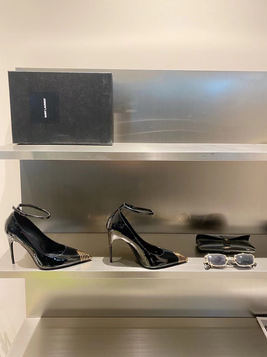 𝙎𝙖𝙞𝙣𝙩 𝙇𝙖𝙪𝙧𝙚𝙣𝙩 | 𝟐𝟎𝟐𝟐/𝐒𝐒 𝐧𝐞𝐰 YSL｜The newest model of high heels, the work of the gods, heel height 9.5cm