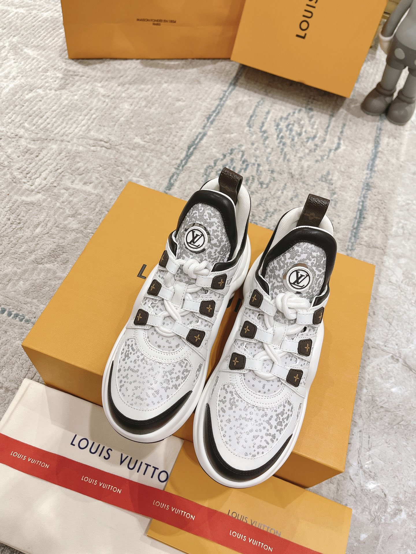 Louis Vuitton Archlight Donkey Brand Louis Vuitton Casual Sports Dad Shoes