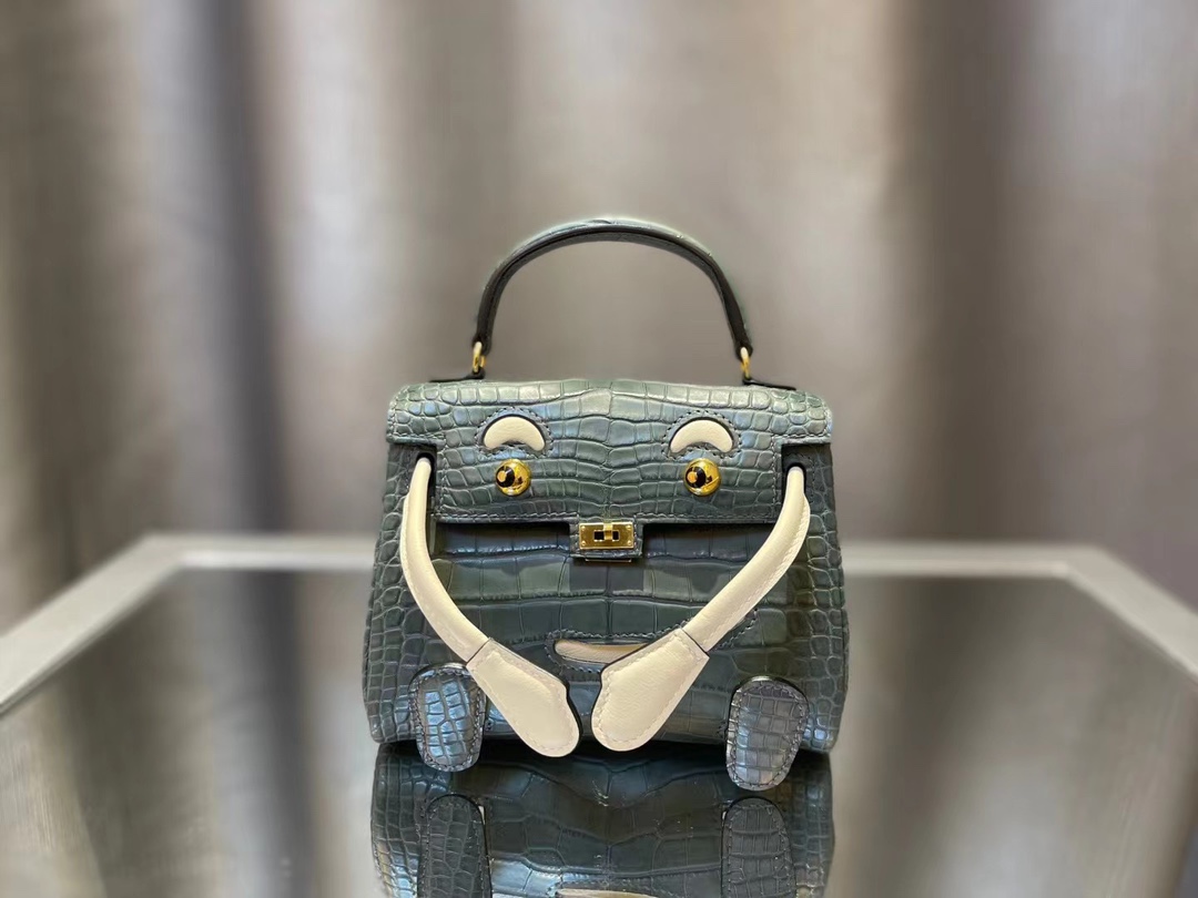 kelly doll  American crocodile top craftsmanship wax thread hand sewing