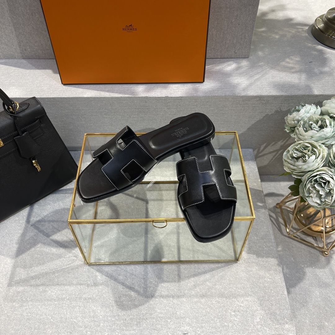 Hermes H Classic Slippers