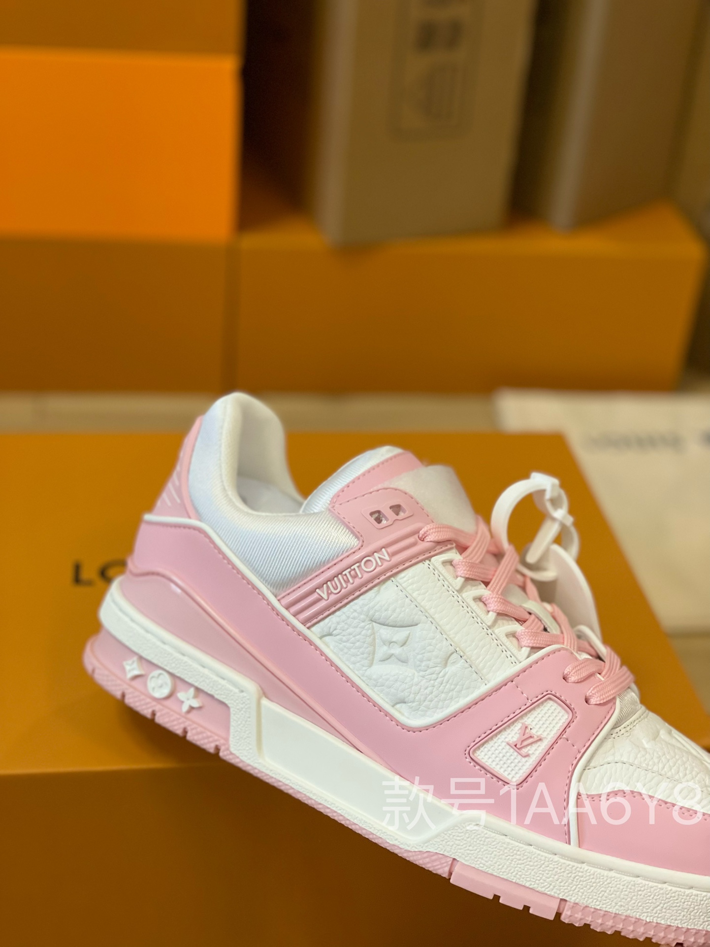 Louis Vuitton Trainer men's style 1AA6Y8