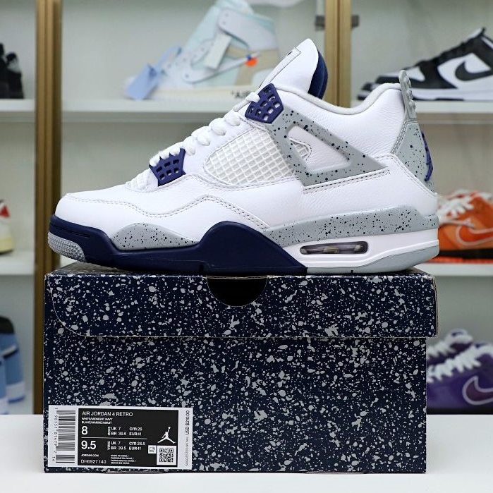AIR JORDAN 4 RETRO MIDNIGHT NAVY DH6927-140