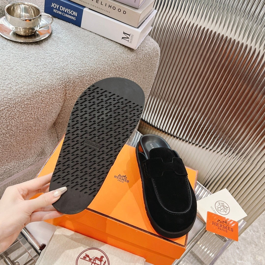 Hermes Birkenstock Slides