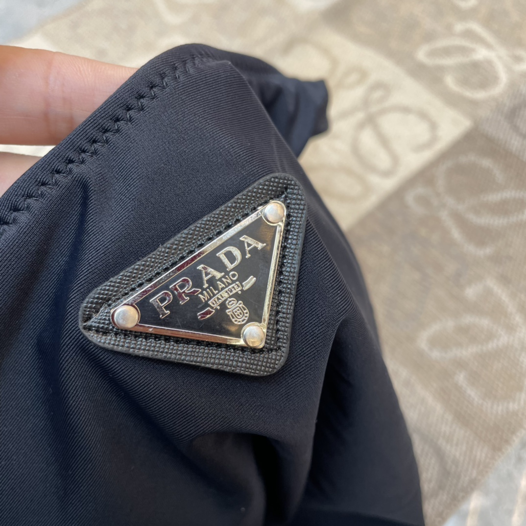 Prada New Backless One-piece Swimsuit