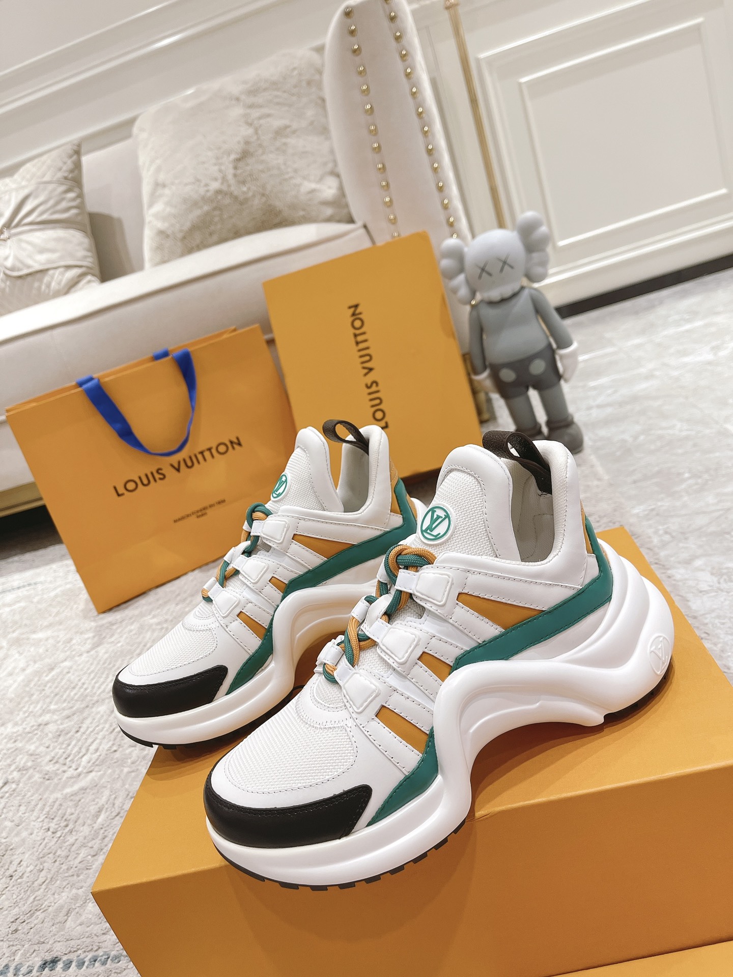 Louis Vuitton Archlight Donkey Brand Louis Vuitton Casual Sports Dad Shoes