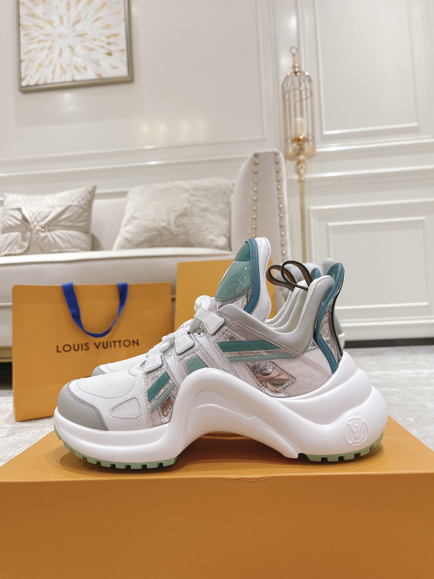 Louis Vuitton Archlight Donkey Brand Louis Vuitton Casual Sports Dad Shoes