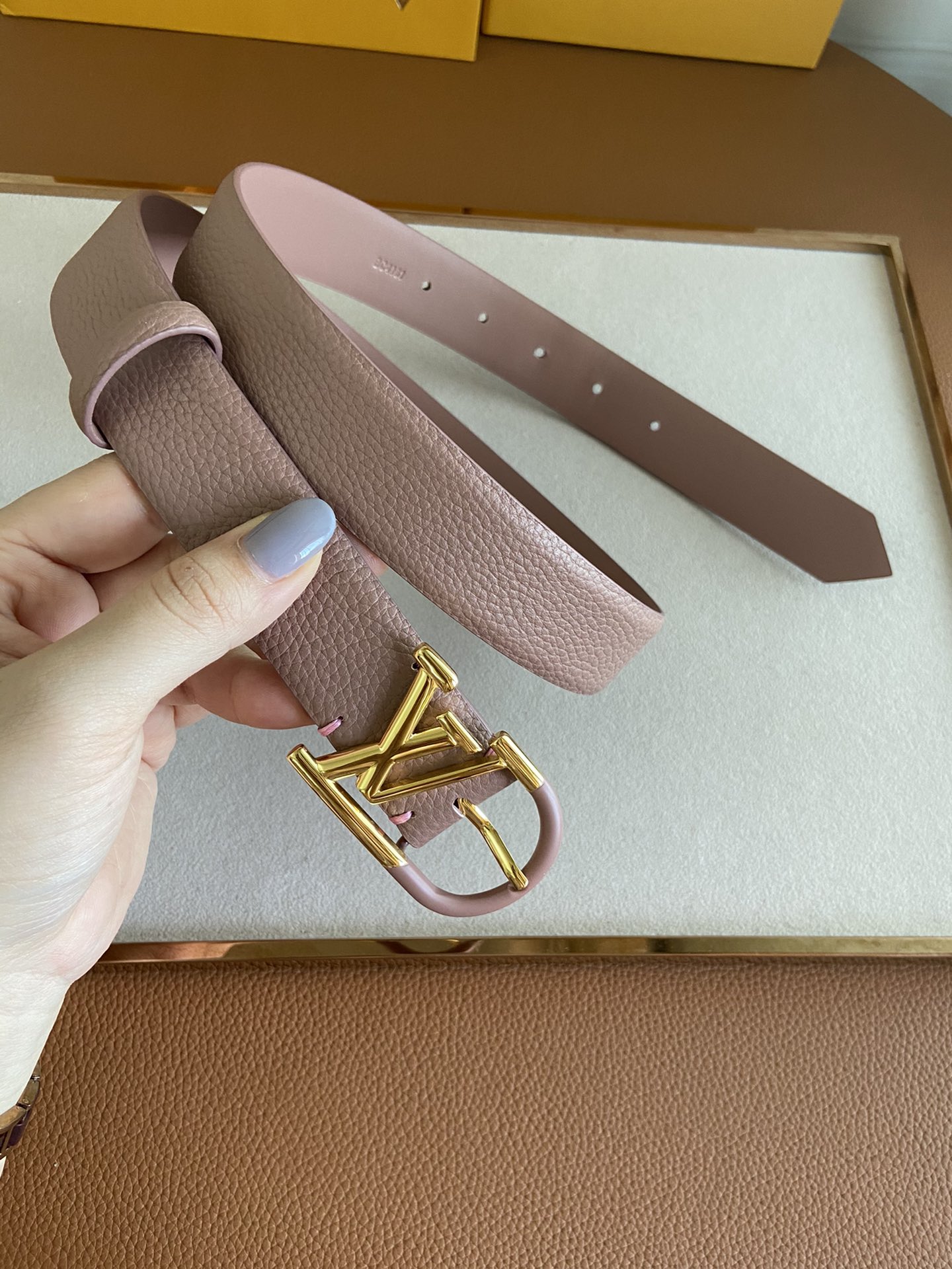 LOUIS VUITTO Essential 3.0cm Belt