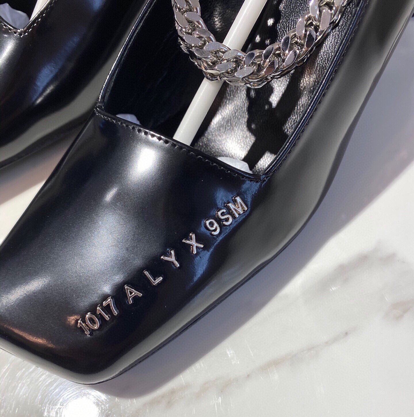 1017 ALYX 9SM chain high heels