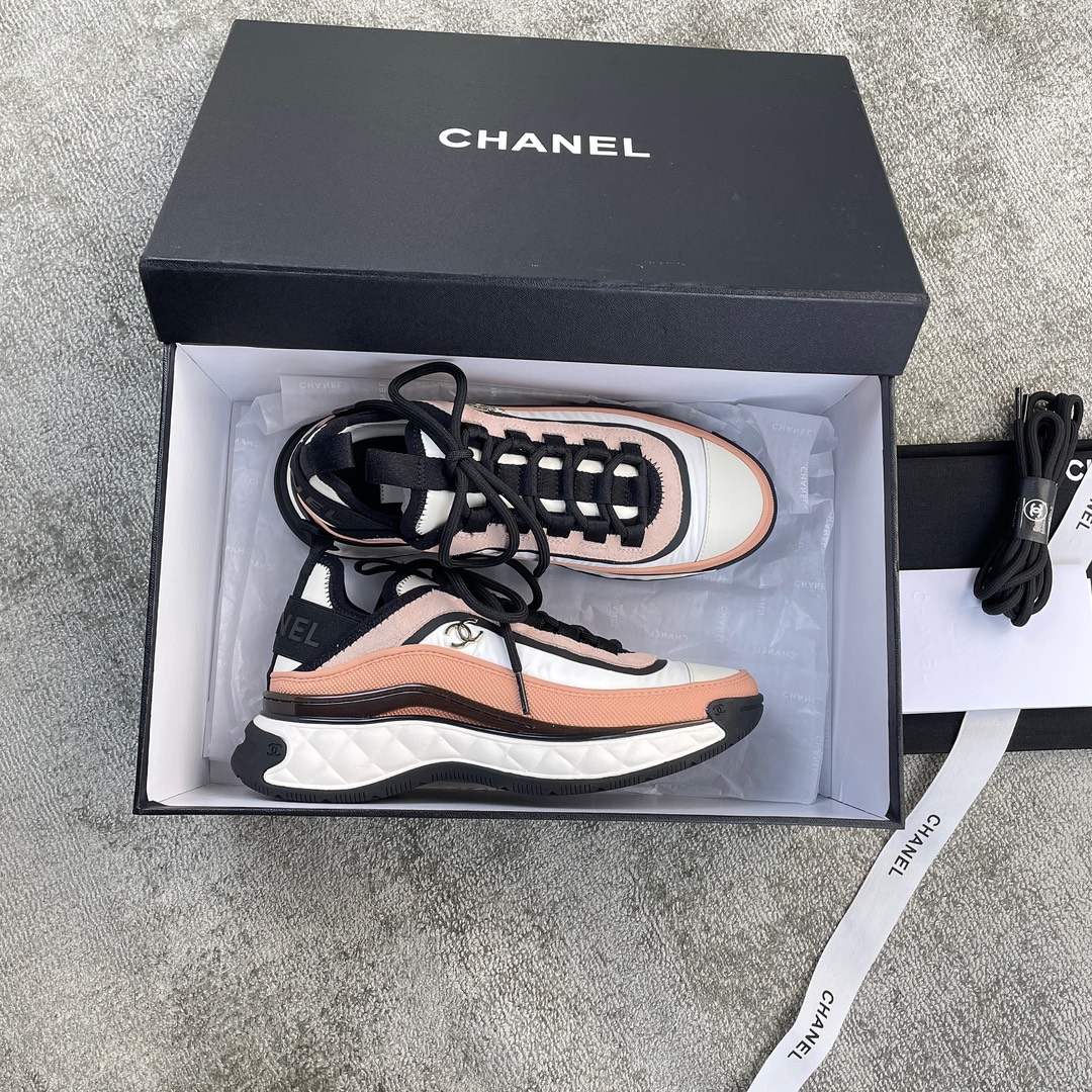 CHANEL sneakers classic small incense sneakers cowhide sheepskin leather genuine leather sole