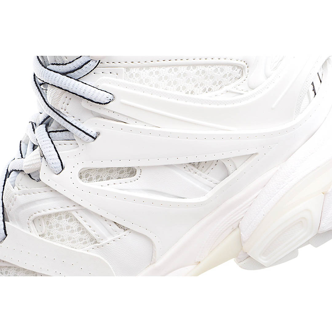 Balenciaga Sneaker Tess s.Gomma MAILLE WHITE/ORANGE