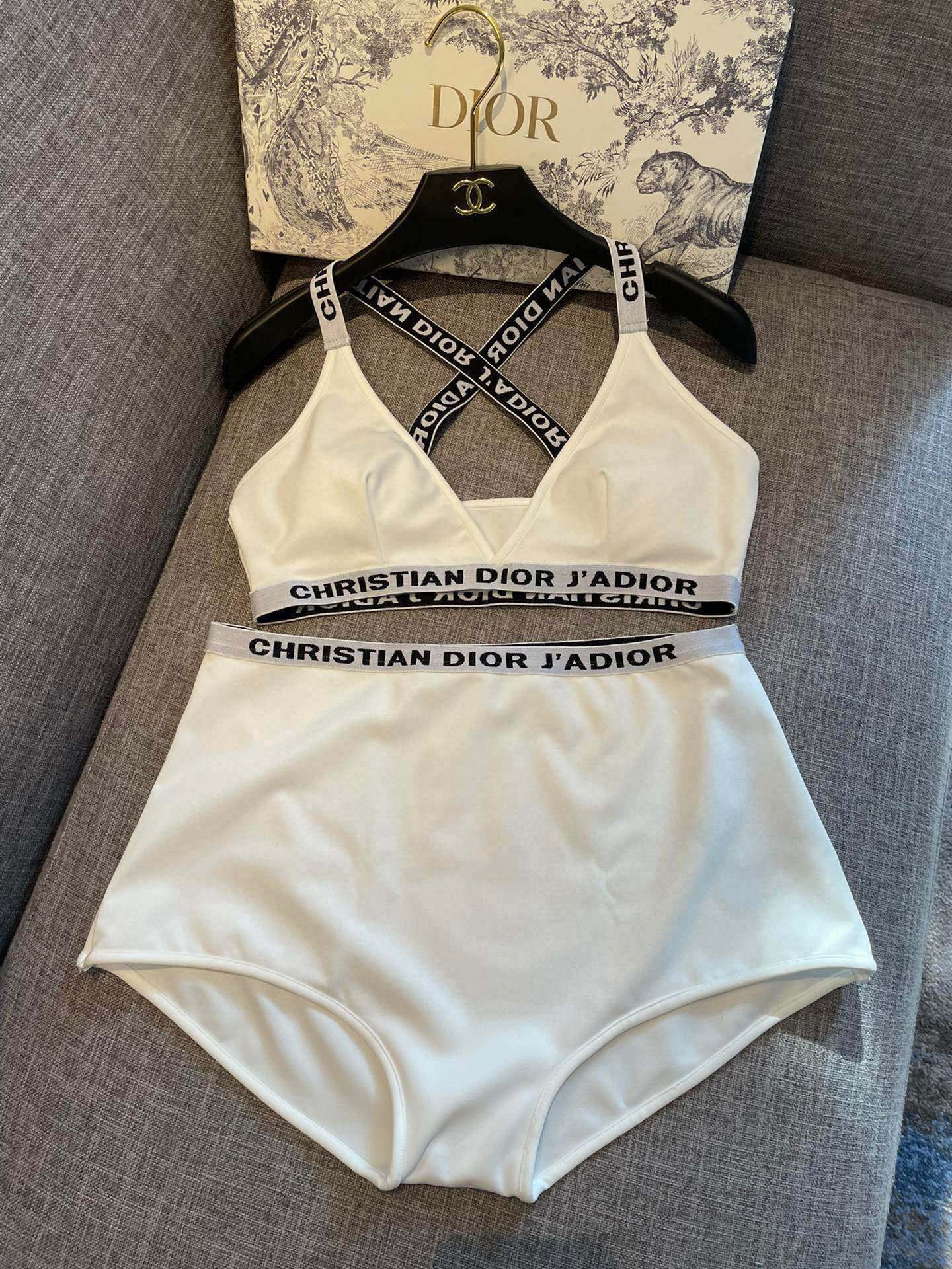 Dior new split swimsuit