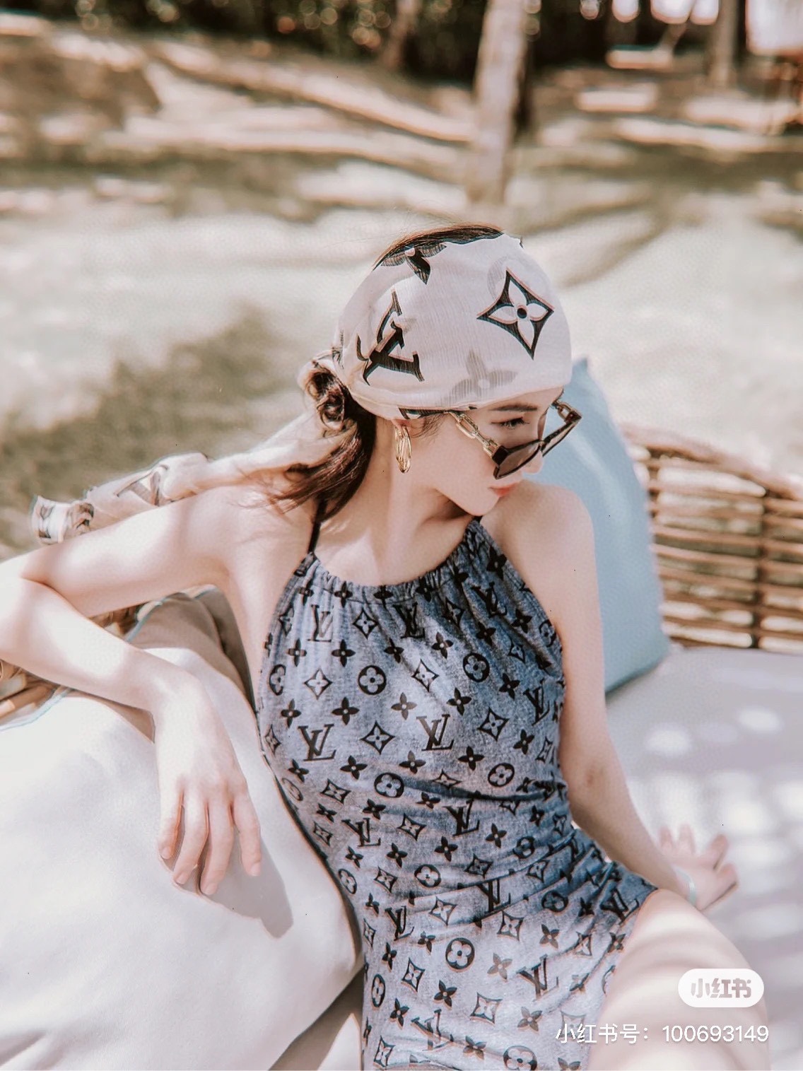 Louis Vuitton one piece swimsuit