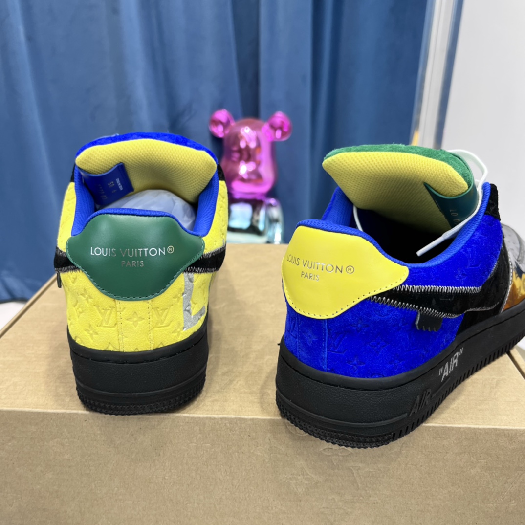 Louis Vuitton x NIKE Air force1 22ss Heavy Joint