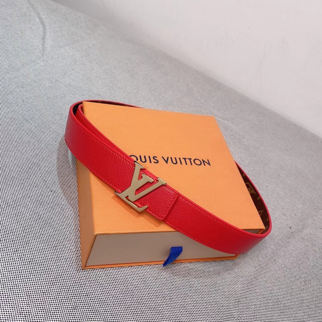 LOUIS VUITTO Initiales 30mm reversible belt