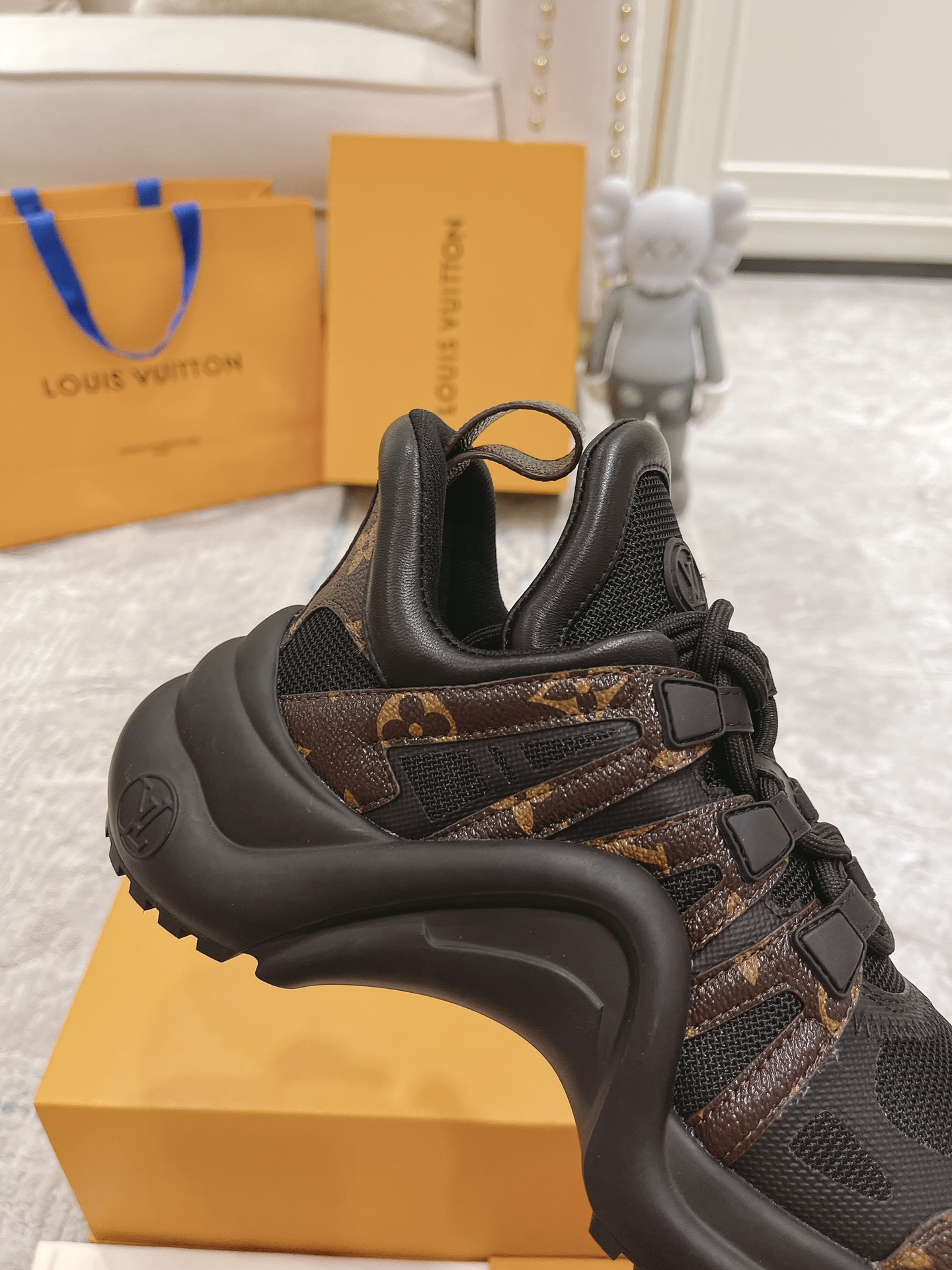 Louis Vuitton Archlight Donkey Brand Louis Vuitton Casual Sports Dad Shoes