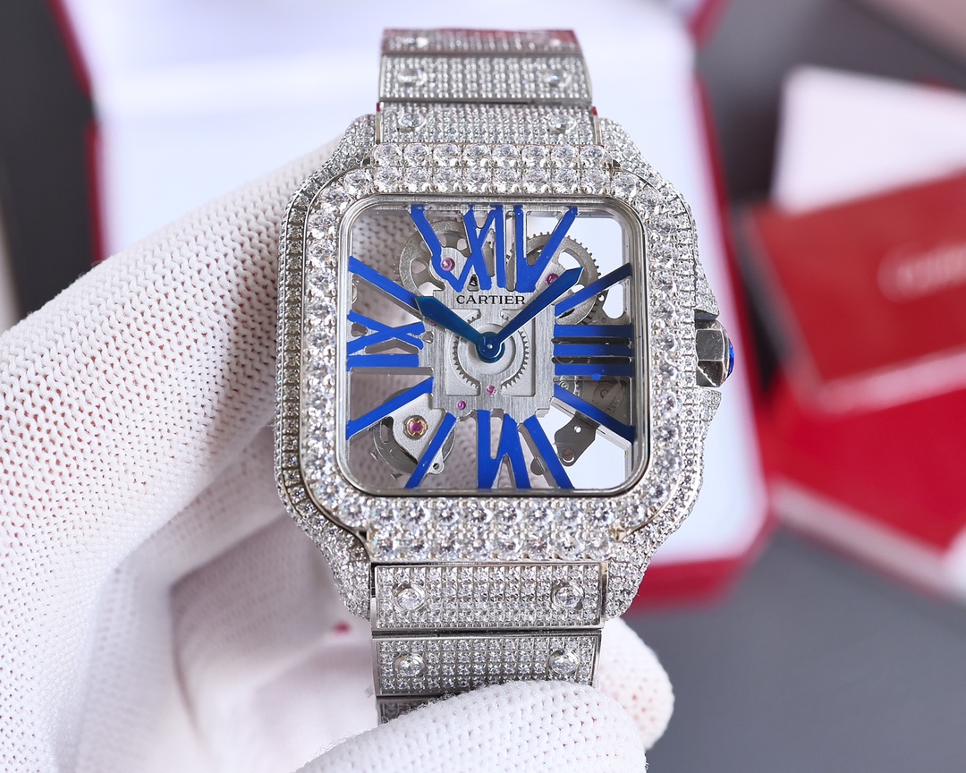 Cartier Santos Skeleton Collection