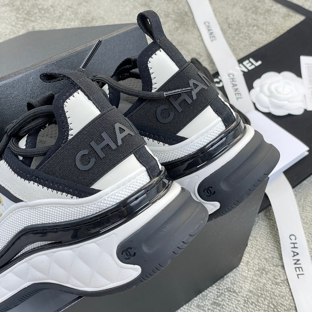 CHANEL sneakers classic small incense sneakers cowhide sheepskin leather genuine leather sole