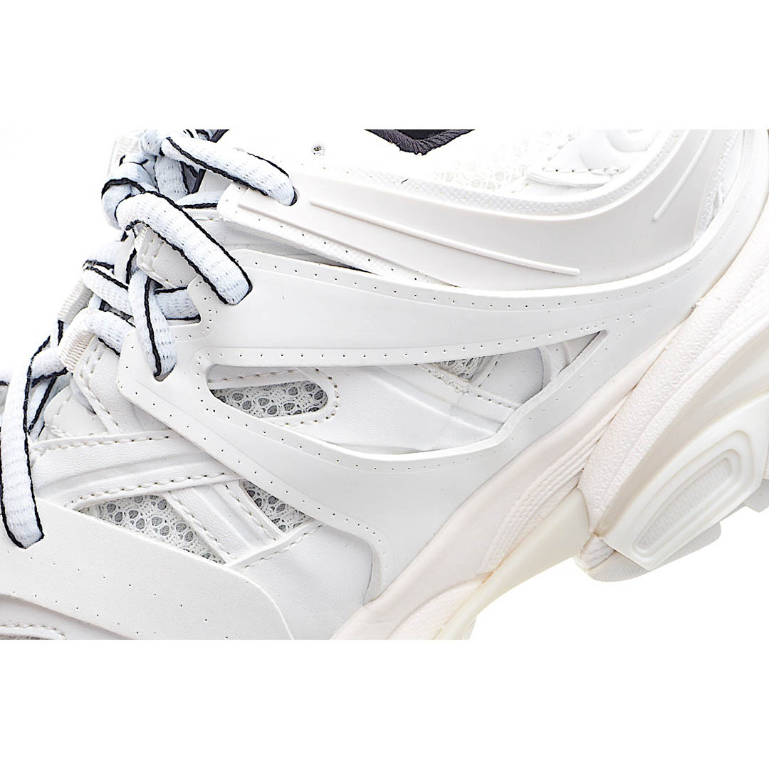 Balenciaga Sneaker Tess s.Gomma MAILLE WHITE/ORANGE