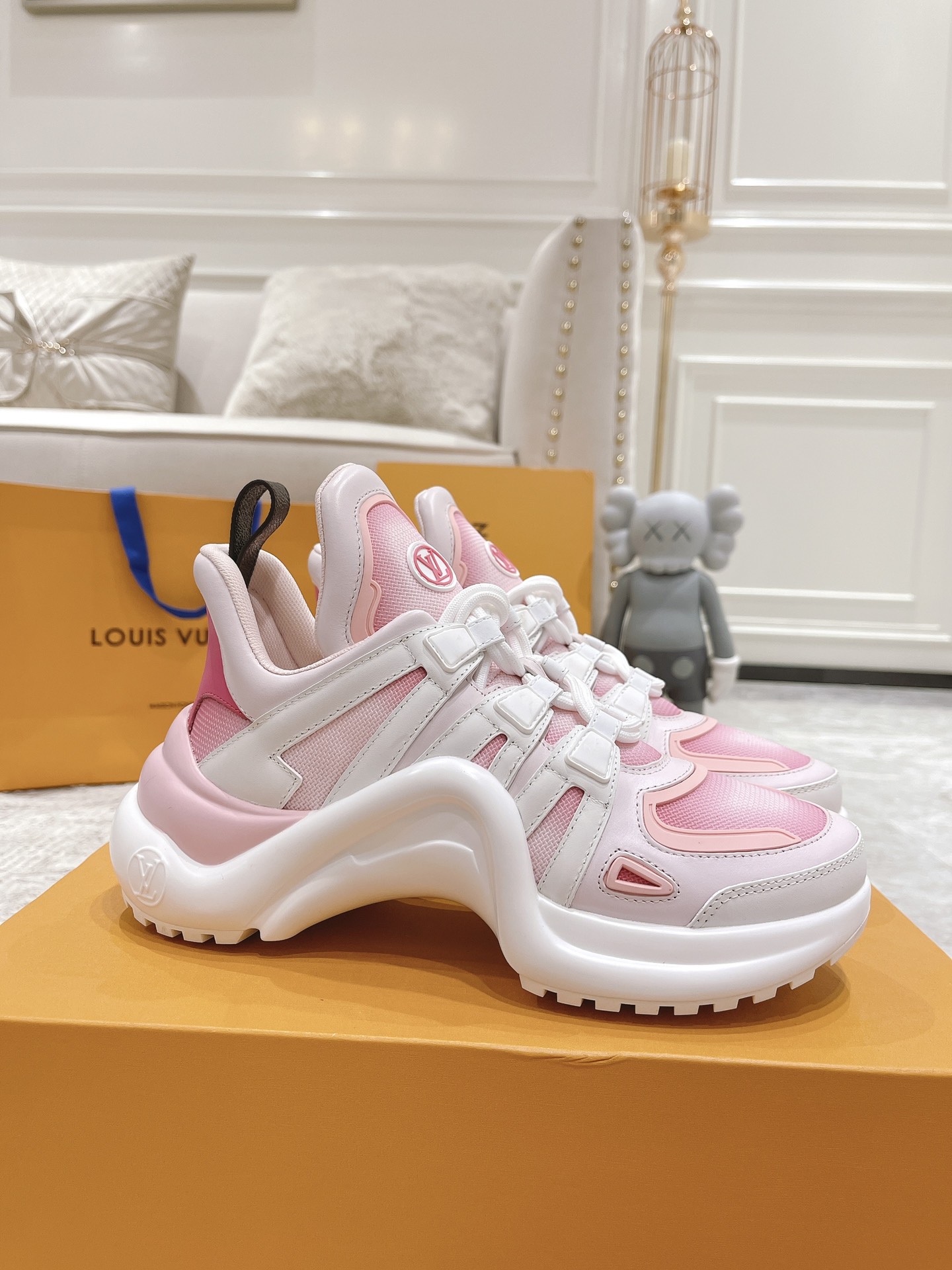 Louis Vuitton Archlight Donkey Brand Louis Vuitton Casual Sports Dad Shoes