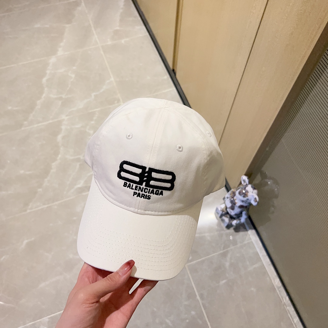 [Balenciaga] 2023 new style embroidered baseball cap
