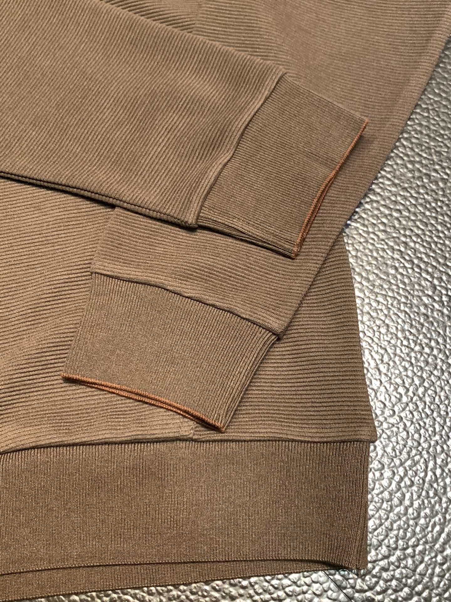 Zegna Men's casual hooded sweatshirt