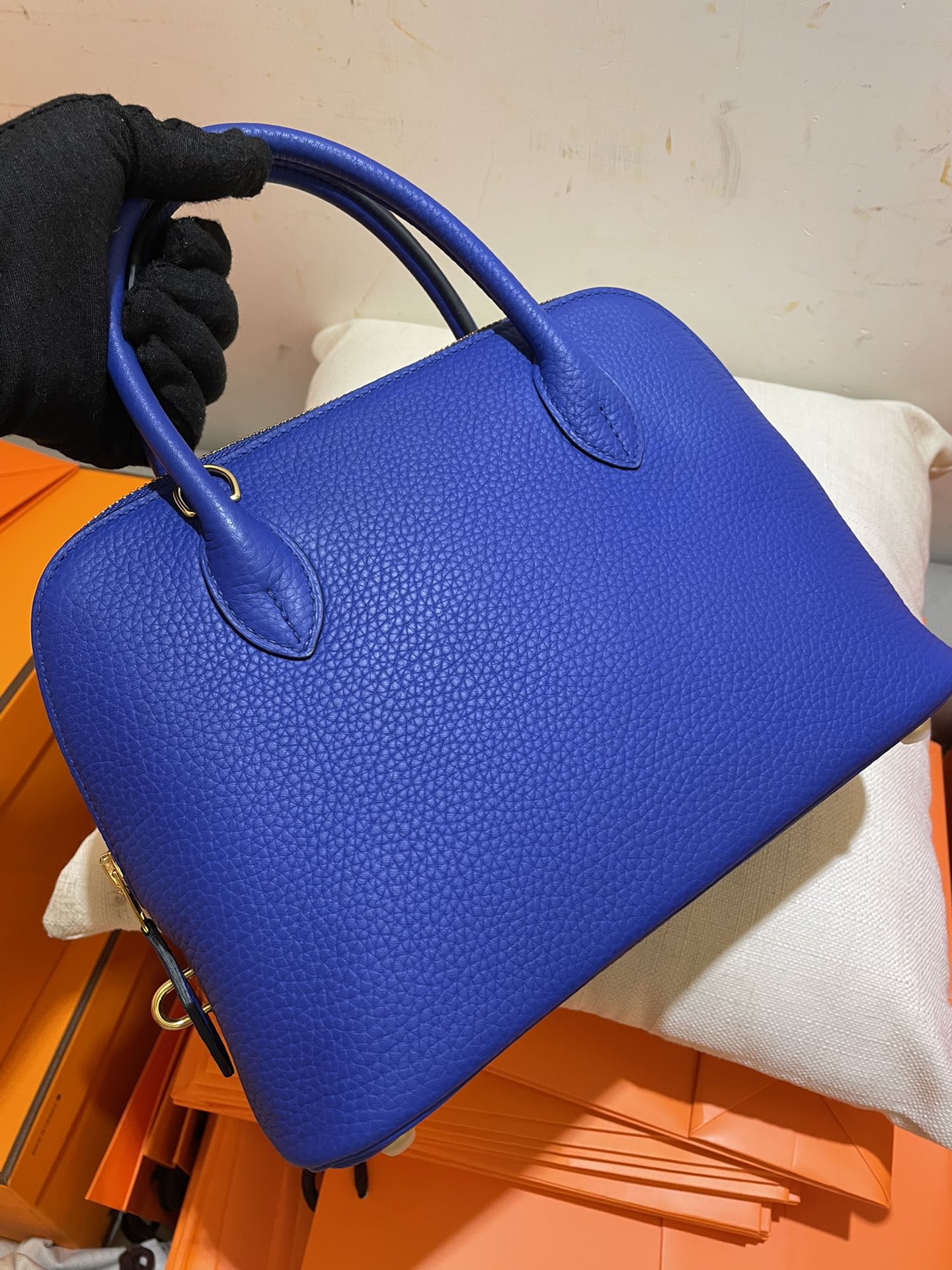 Bolide 25cm original imported TC leather electric blue