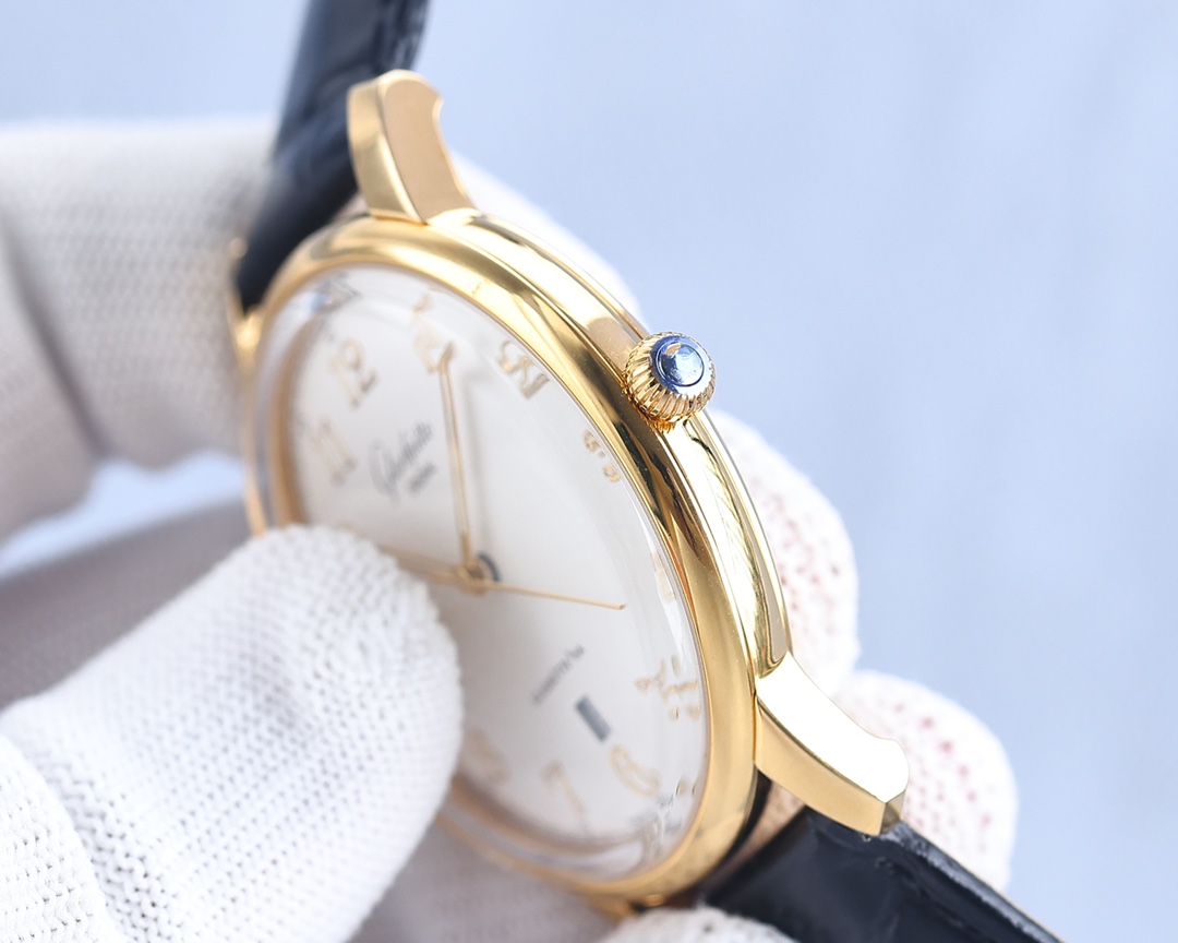 Glashütte TW Glashütte Original Councillor Model 1-36-01 Original Open Model Copy