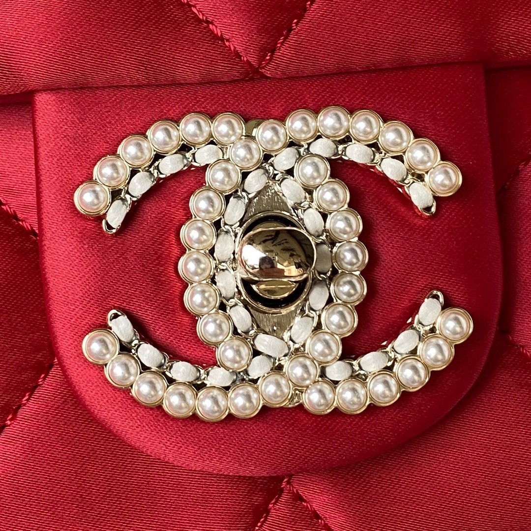 Chanel 23A Hot Selling Pearl Stick Bag AS3791, Top Quality Size: 11.5 * 26 * 4cm