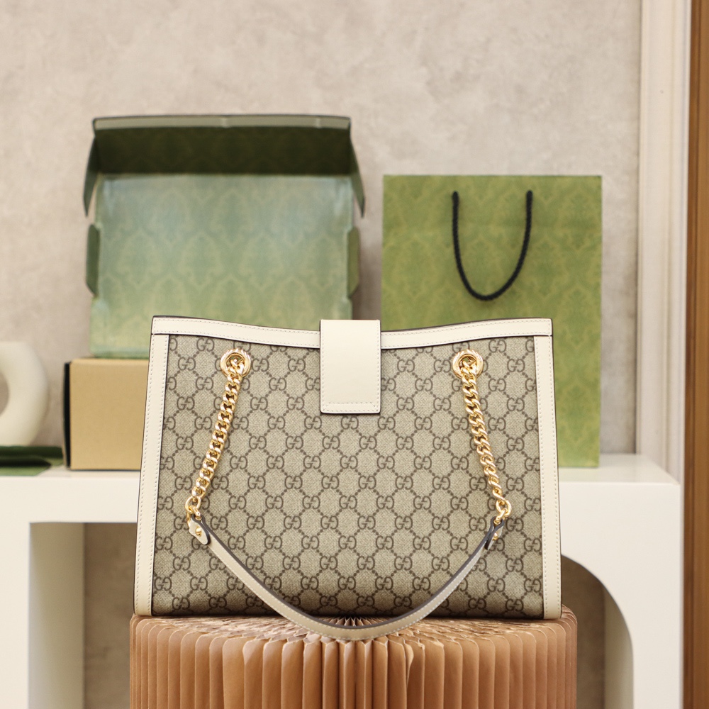 GUCCI 𝐏𝐚𝐝𝐥𝐨𝐜𝐤 series medium original leather #479197