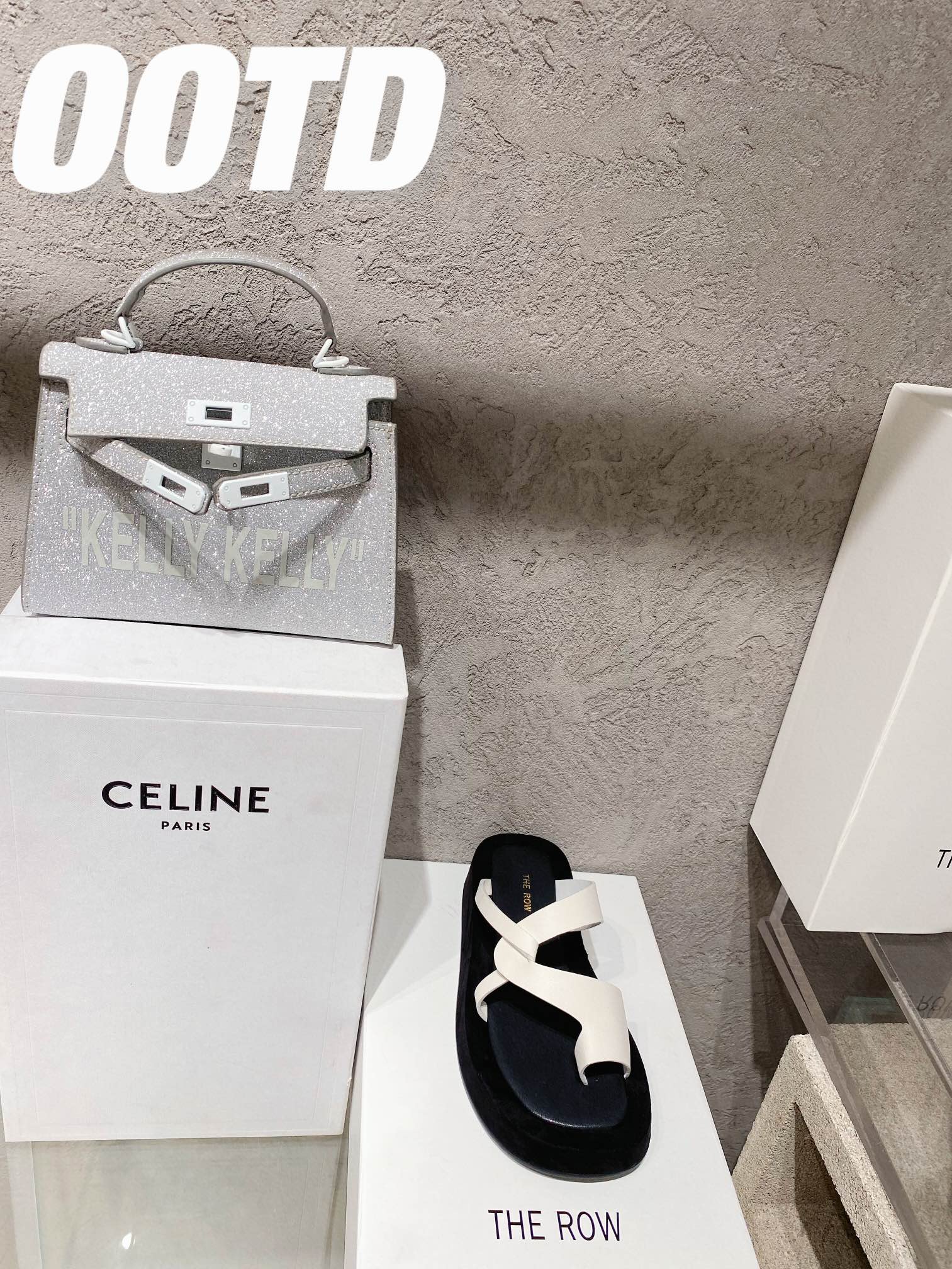 THE ROW | 𝟐𝟎𝟐𝟏/𝐒𝐒 𝐧𝐞𝐰 The row 2021 official website synchronization niche sexually cool wind thick bottom flip-flops