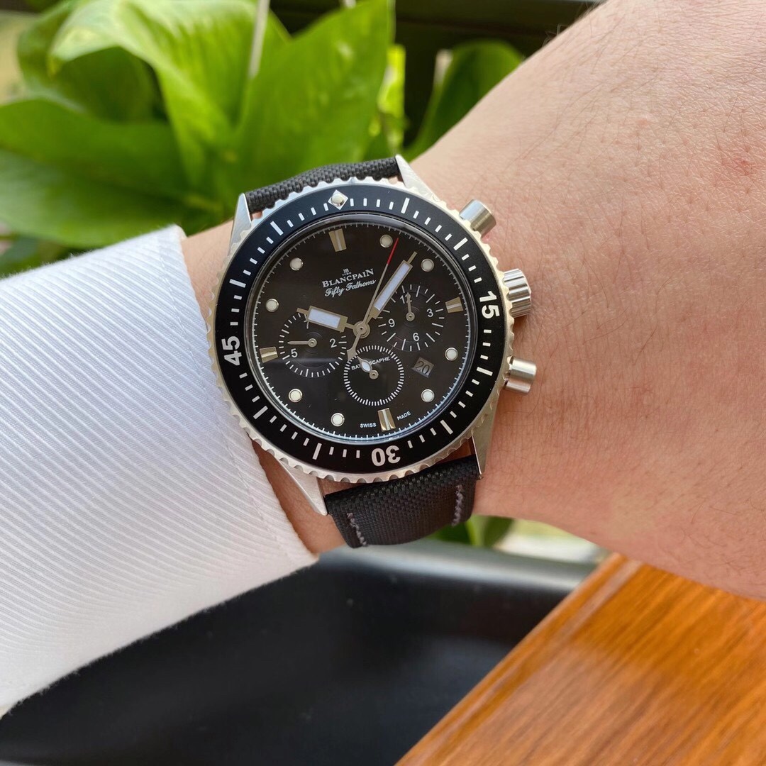 Blancpain Fifty Fathoms multifunctional six-hand watch with imported 1654 movement
