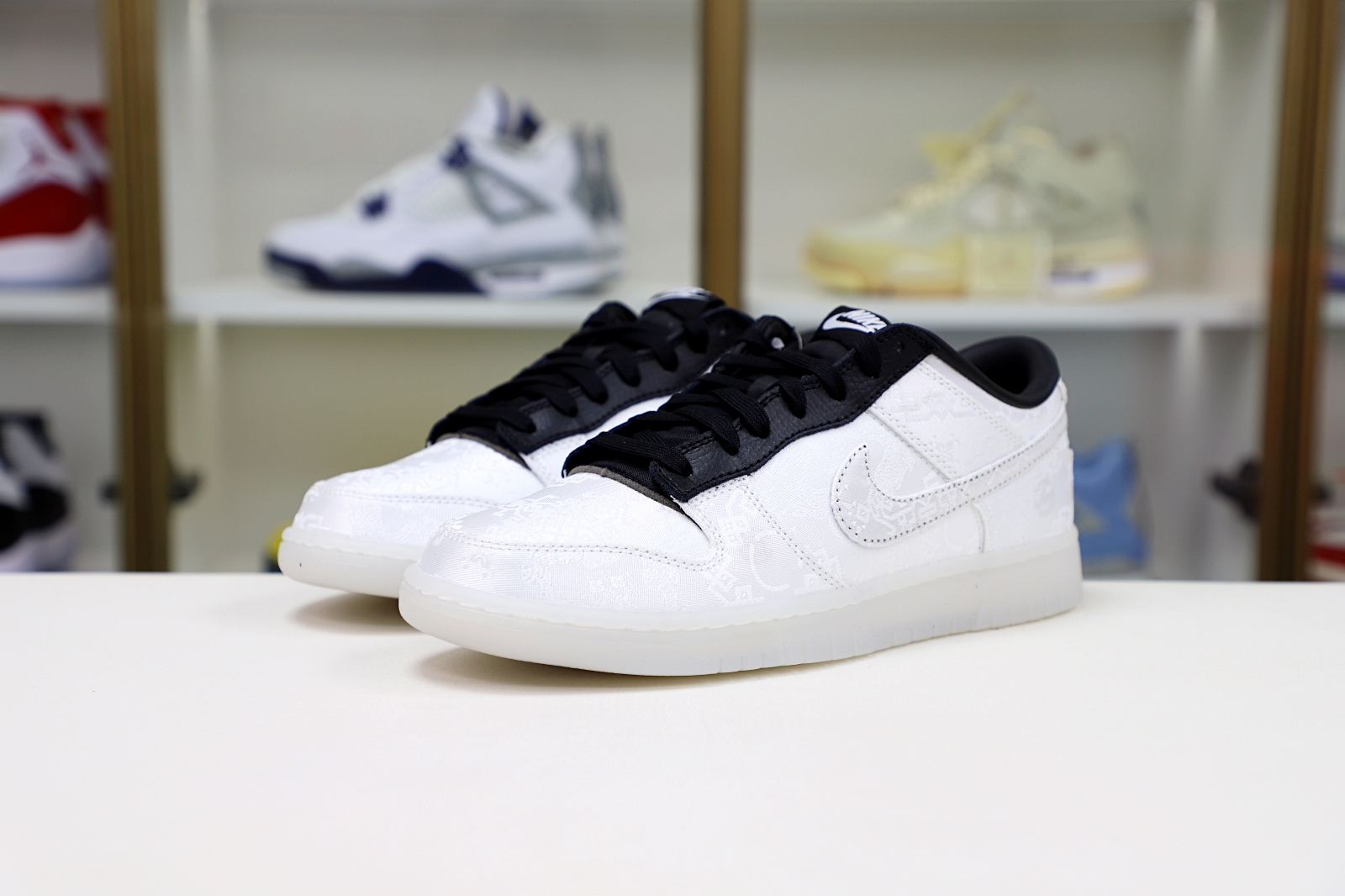 Nike Dunk Low x Fragment Design x CLOT