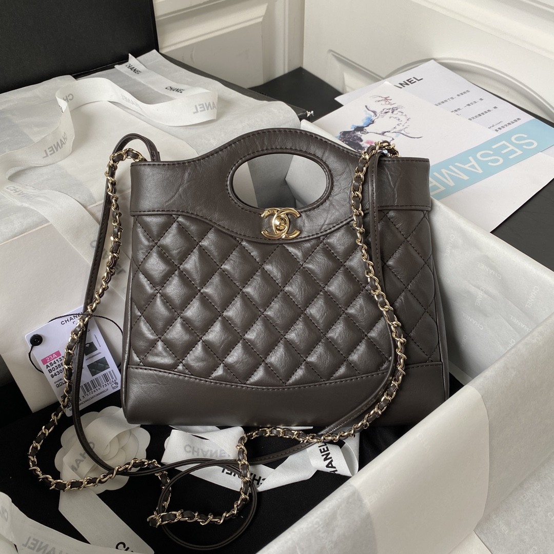 Chanel 23A mini 31 bag AS4133, top quality Size: 22 * 23 * 5.5cm