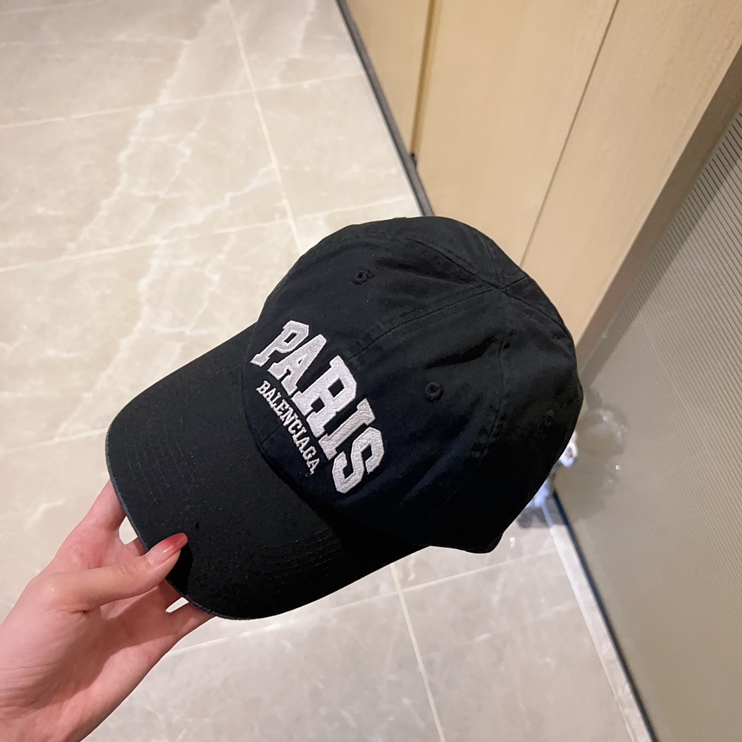 [Balenciaga] 2023 new style embroidered baseball cap