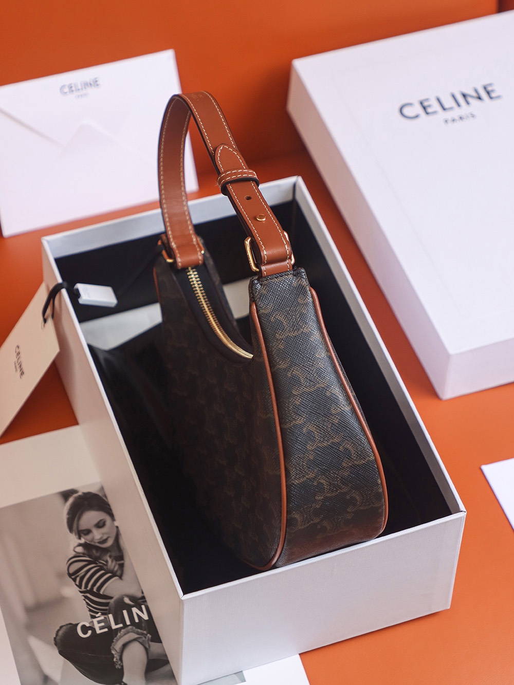 𝐂𝐞𝐥𝐢𝐧𝐞 𝐀𝐕𝐀 Underarm bag #193952