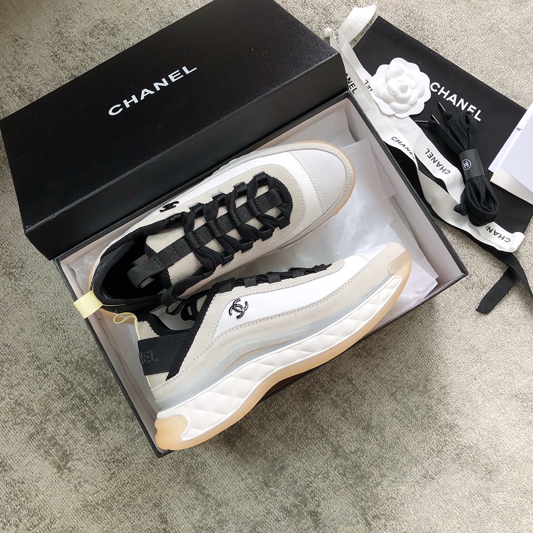 CHANEL sneakers classic small incense sneakers cowhide sheepskin leather genuine leather sole