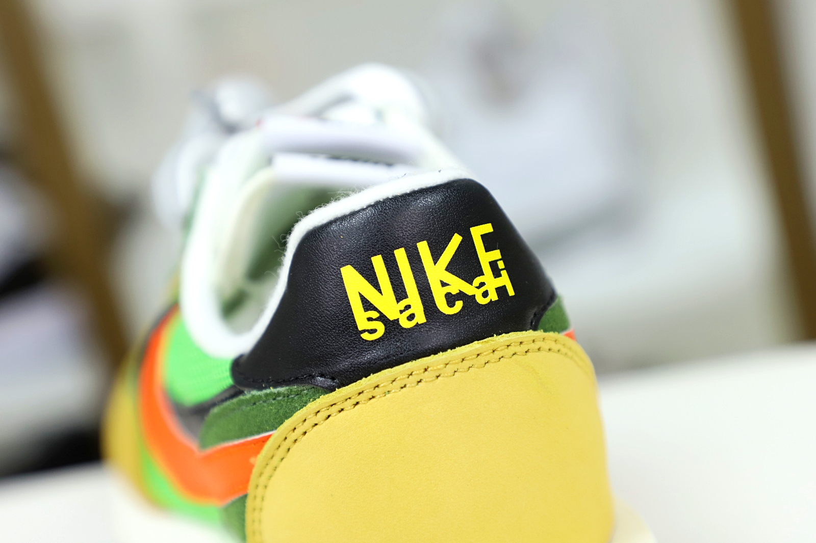 SACAI X LDWAFFLE GREEN GUSTO