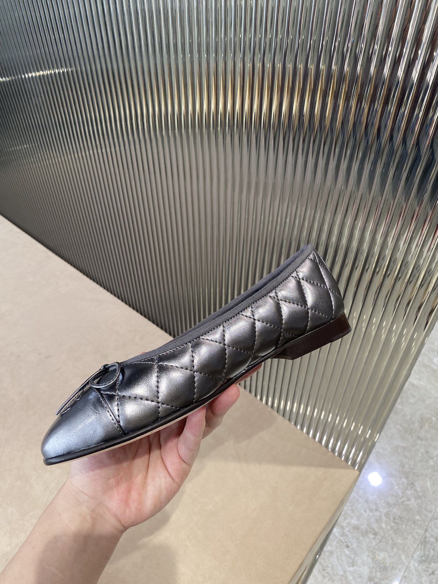 CHANEL ballet shoes Imported custom leather Italy imported leather outsole