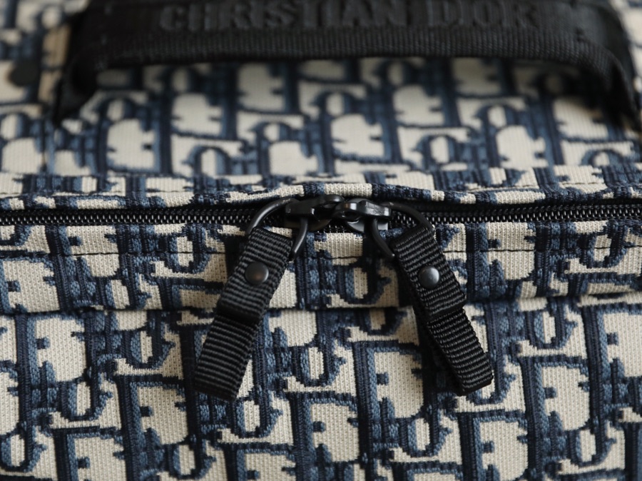 Dior new old flower canvas trolley case