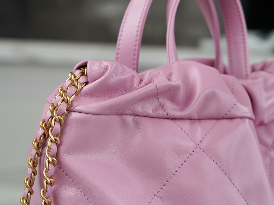 𝗖𝗛𝗔𝗘𝗡𝗟✦ 23P spring and summer new backpack small size pink➿