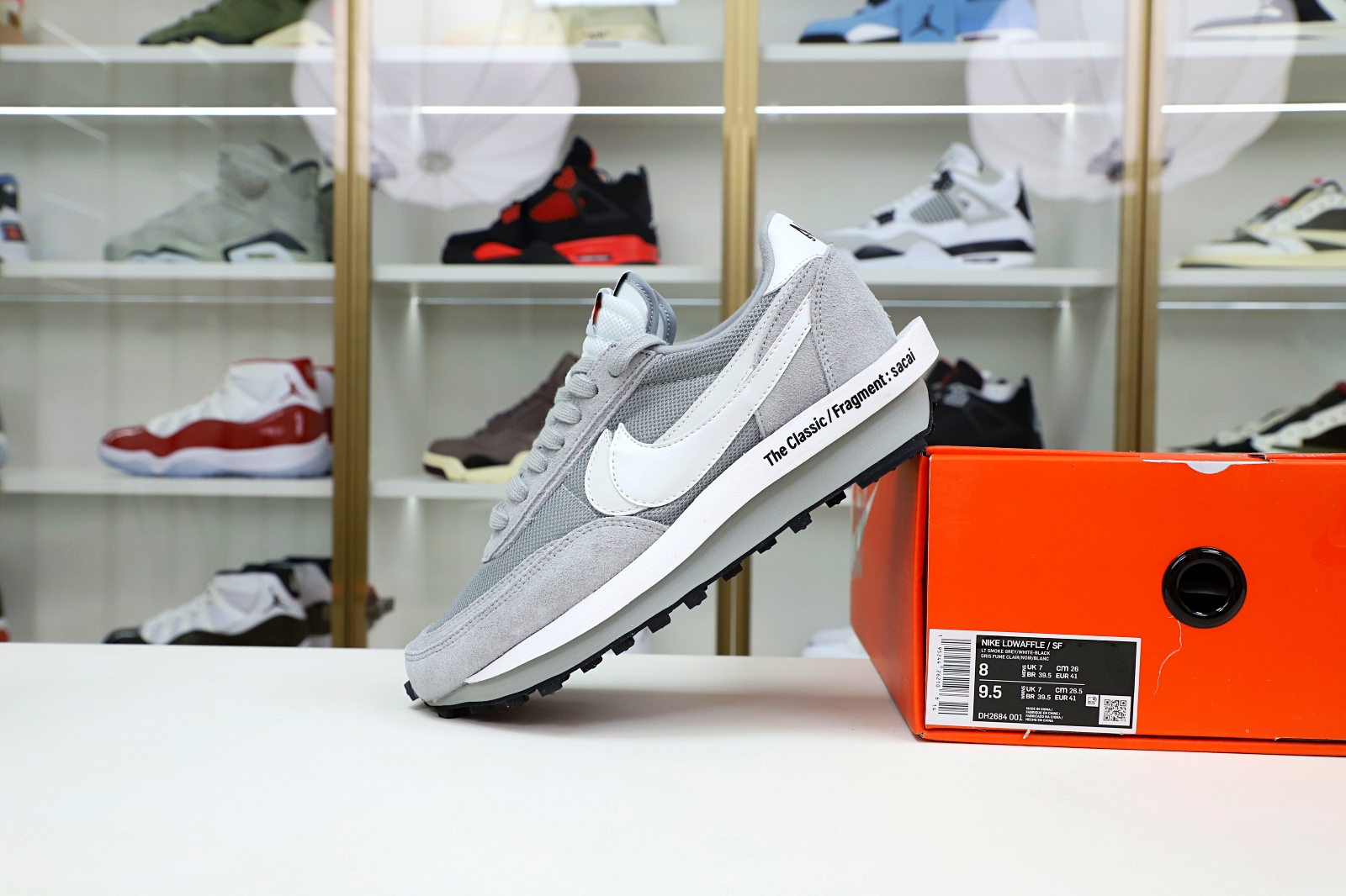 FRAGMENT DESIGN X SACAI X LDV WAFFLE LIGHT SMOKE GREY