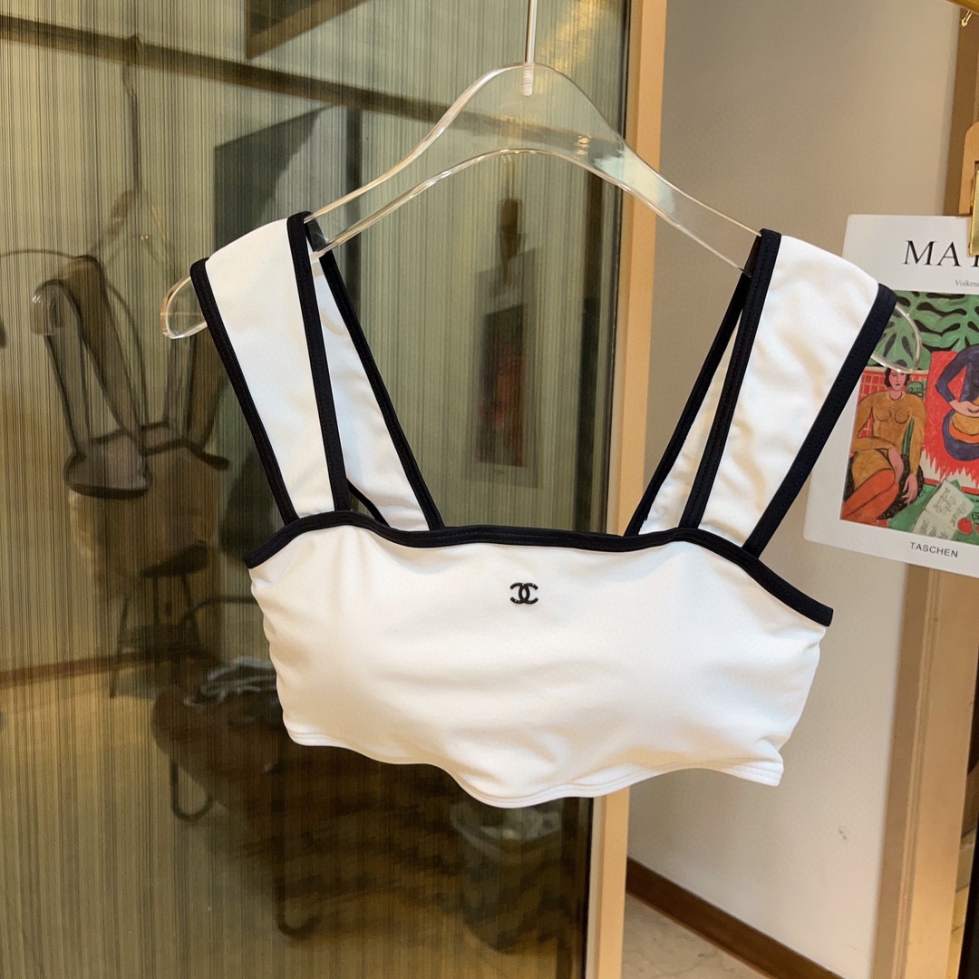 CHANEL New beach separates bikini swimming costume
