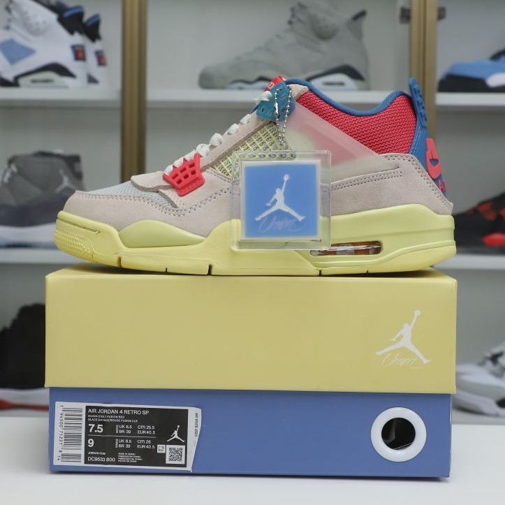 UNION LA X AIR JORDAN 4 RETRO GUAVA ICE