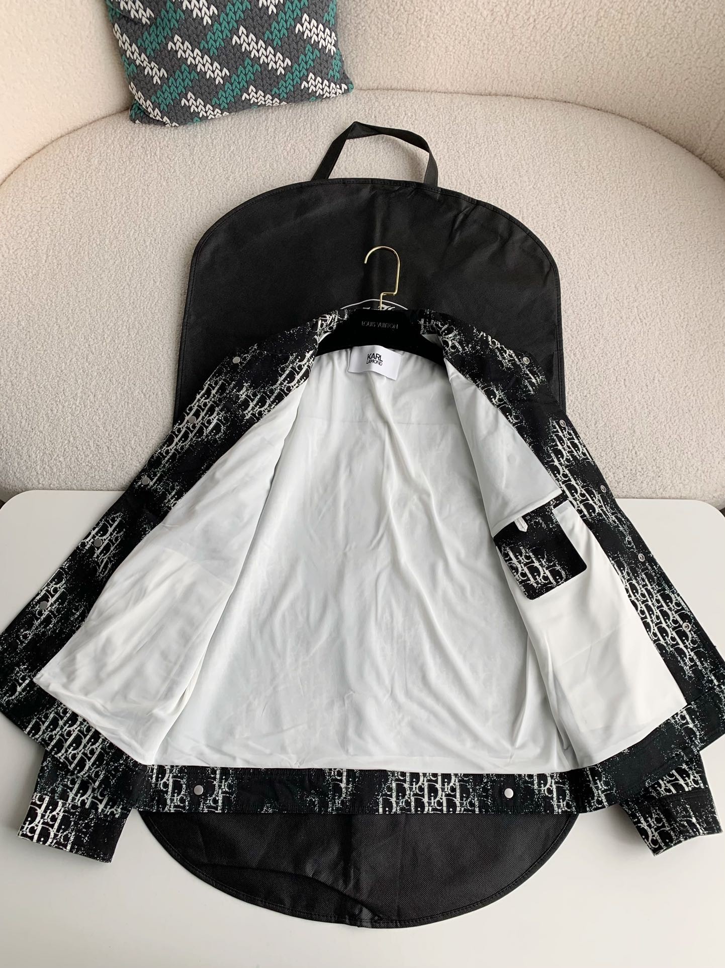 Dior 23ss Boys Logo Coat