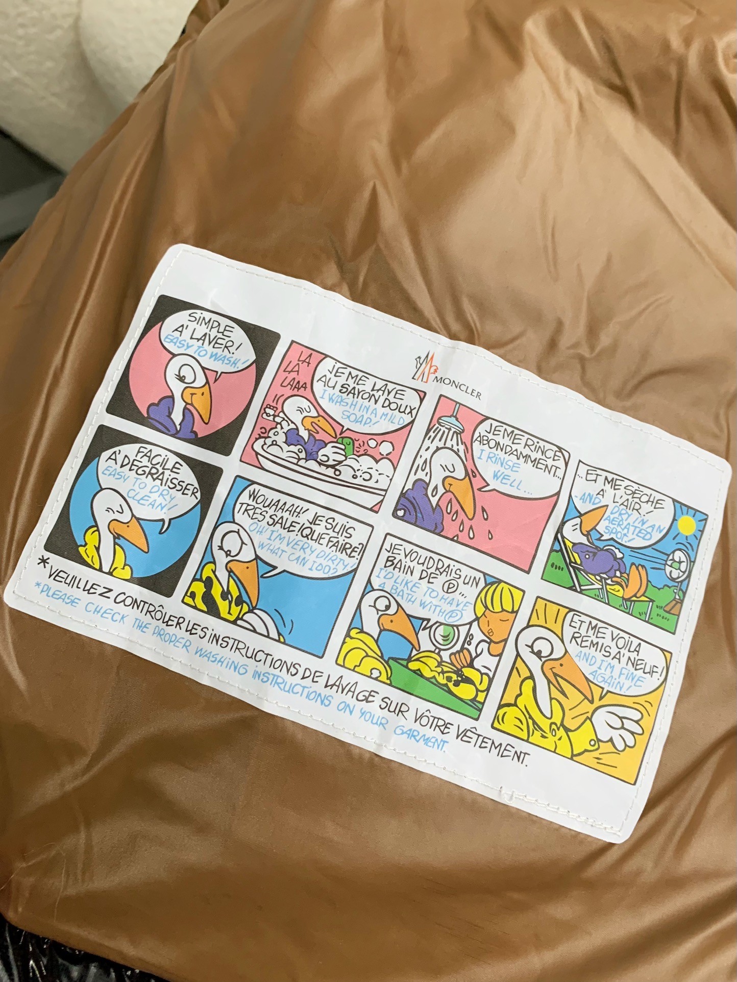 Moncler Short men's down jacket