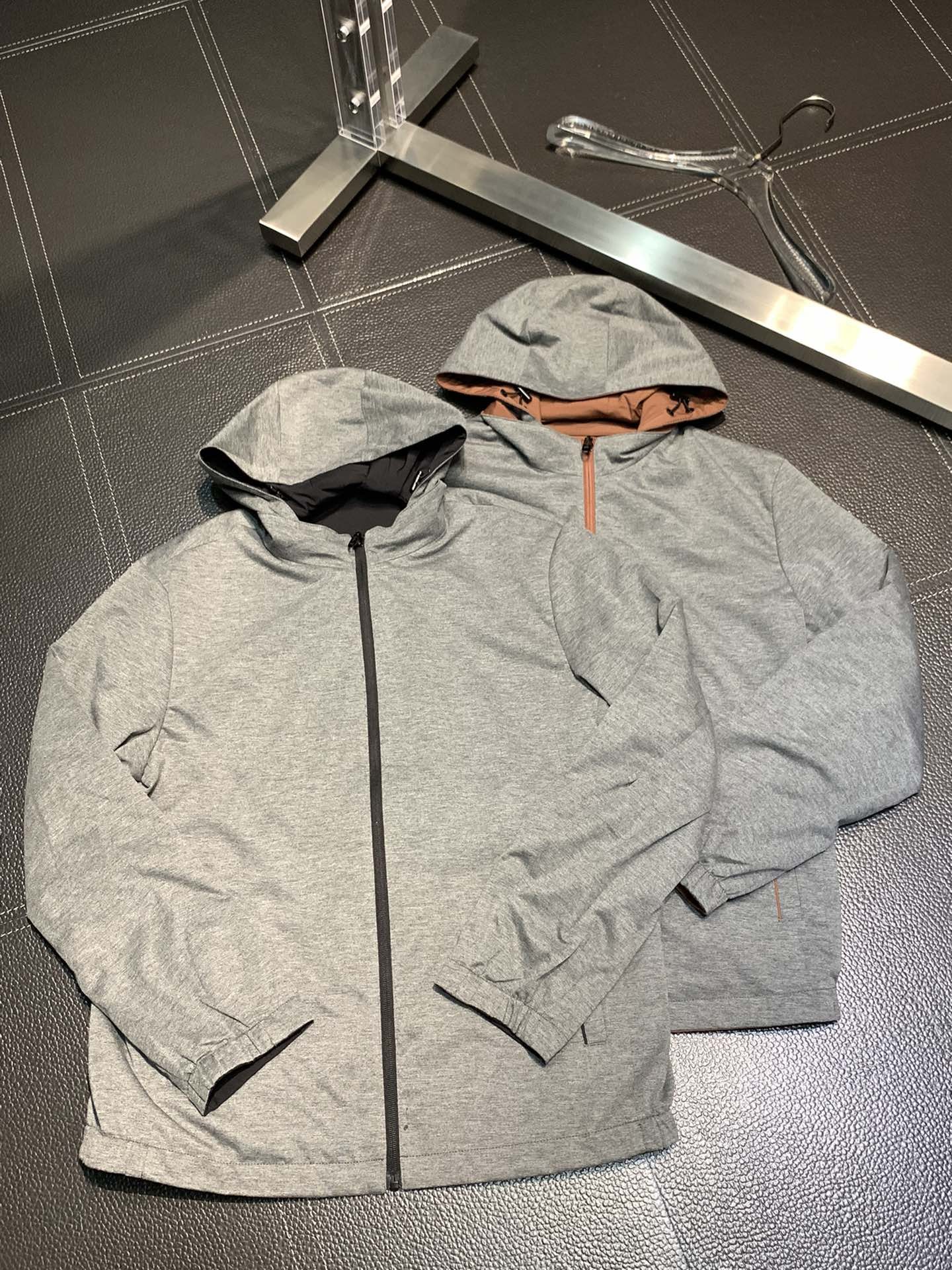 Zegna Hooded reversible jacket