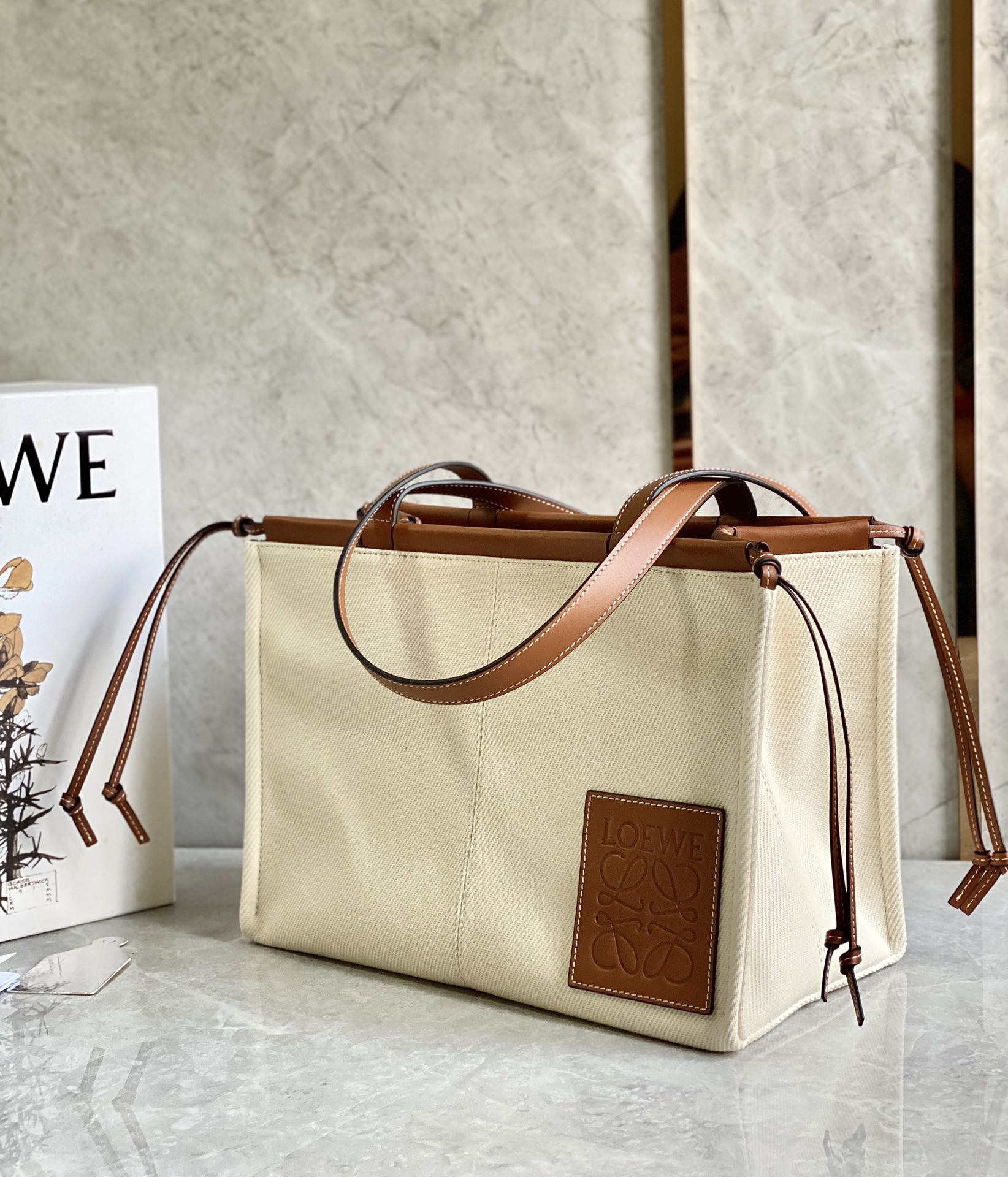 LOEWE cushion tote bag