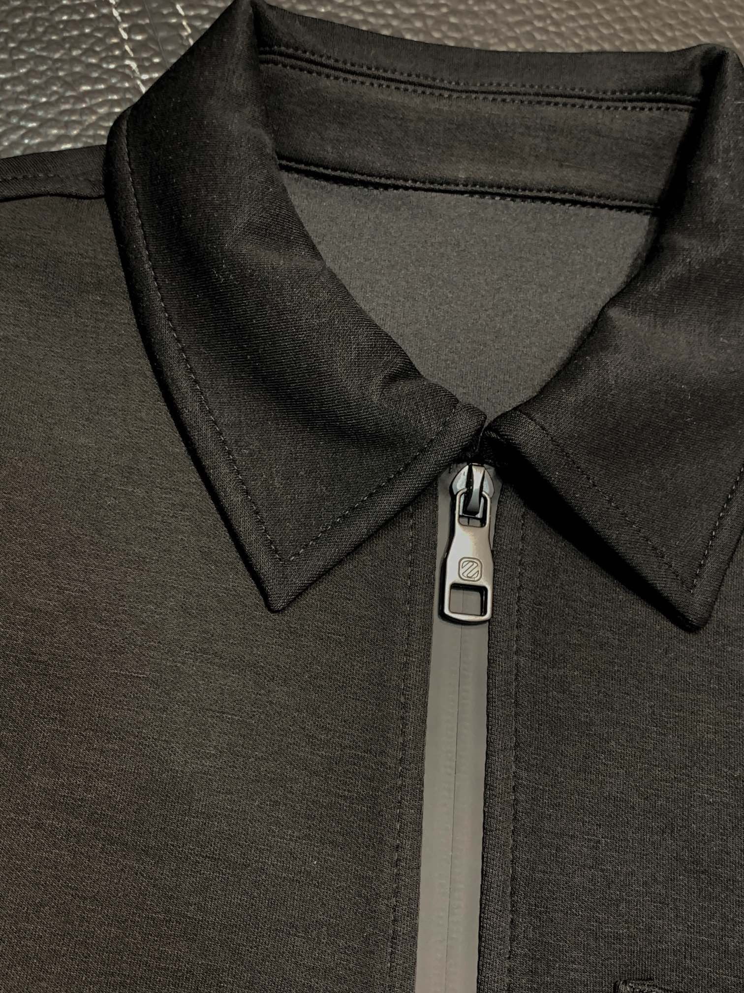 Zegna lapel casual sweatshirt