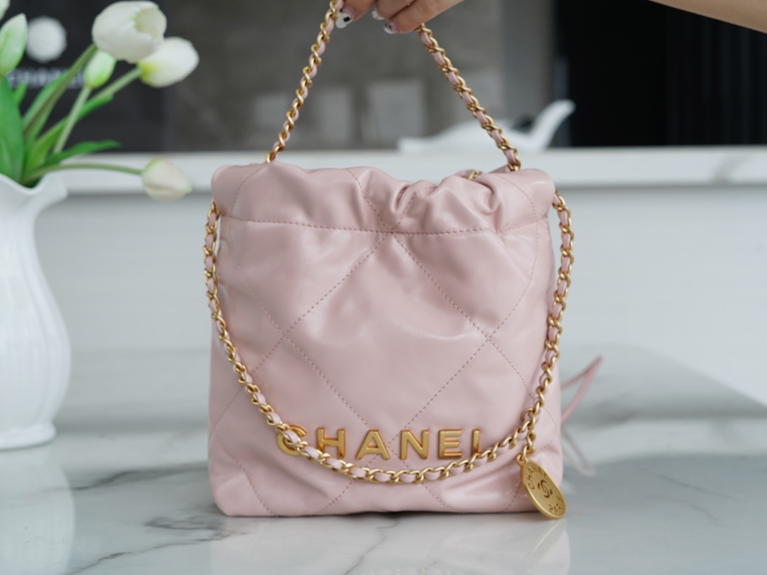 𝗖𝗛𝗔𝗡𝗘𝗟✦ 23S 22Mini bag pink
